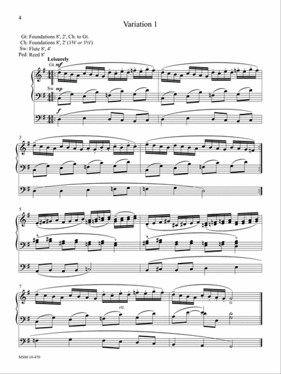 Variations on 