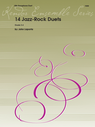 14 Jazz-Rock Duets (alto saxes)