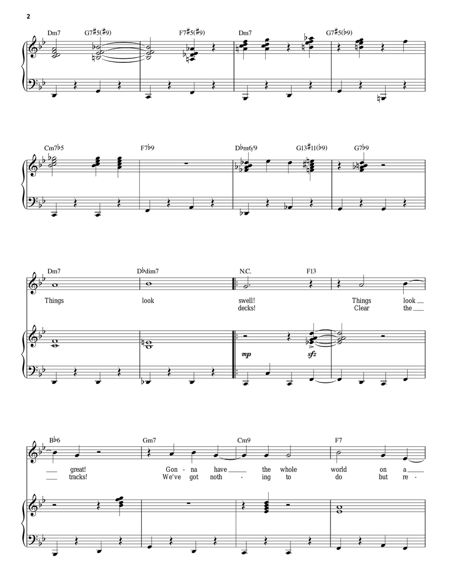 Everything's Coming Up Roses Piano, Vocal scores gallery preview page 2