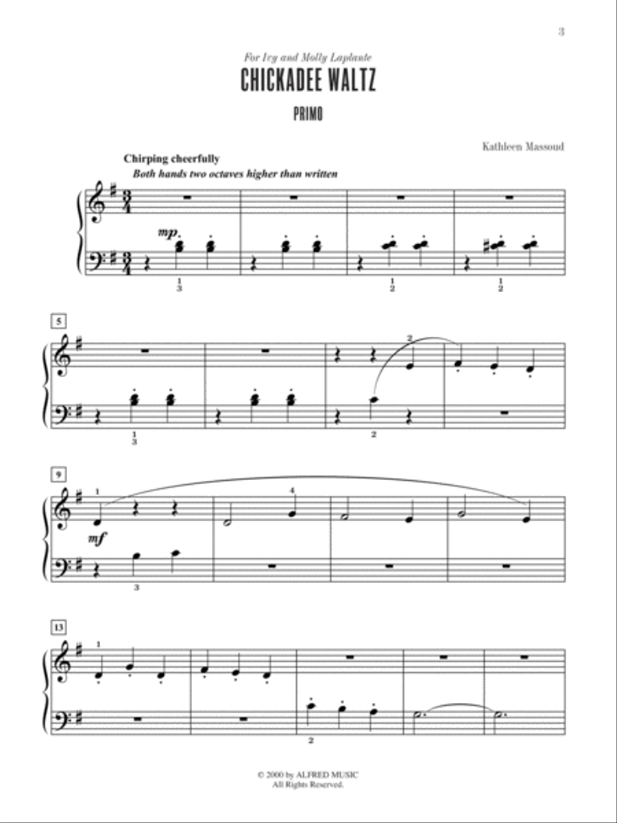 Contest Winners for Two, Book 1 Small Ensemble scores gallery preview page 3