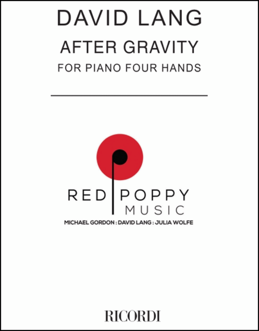 after gravity after gravity Piano Duet scores gallery preview page 1