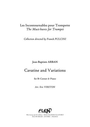 Book cover for Cavatina and Variations
