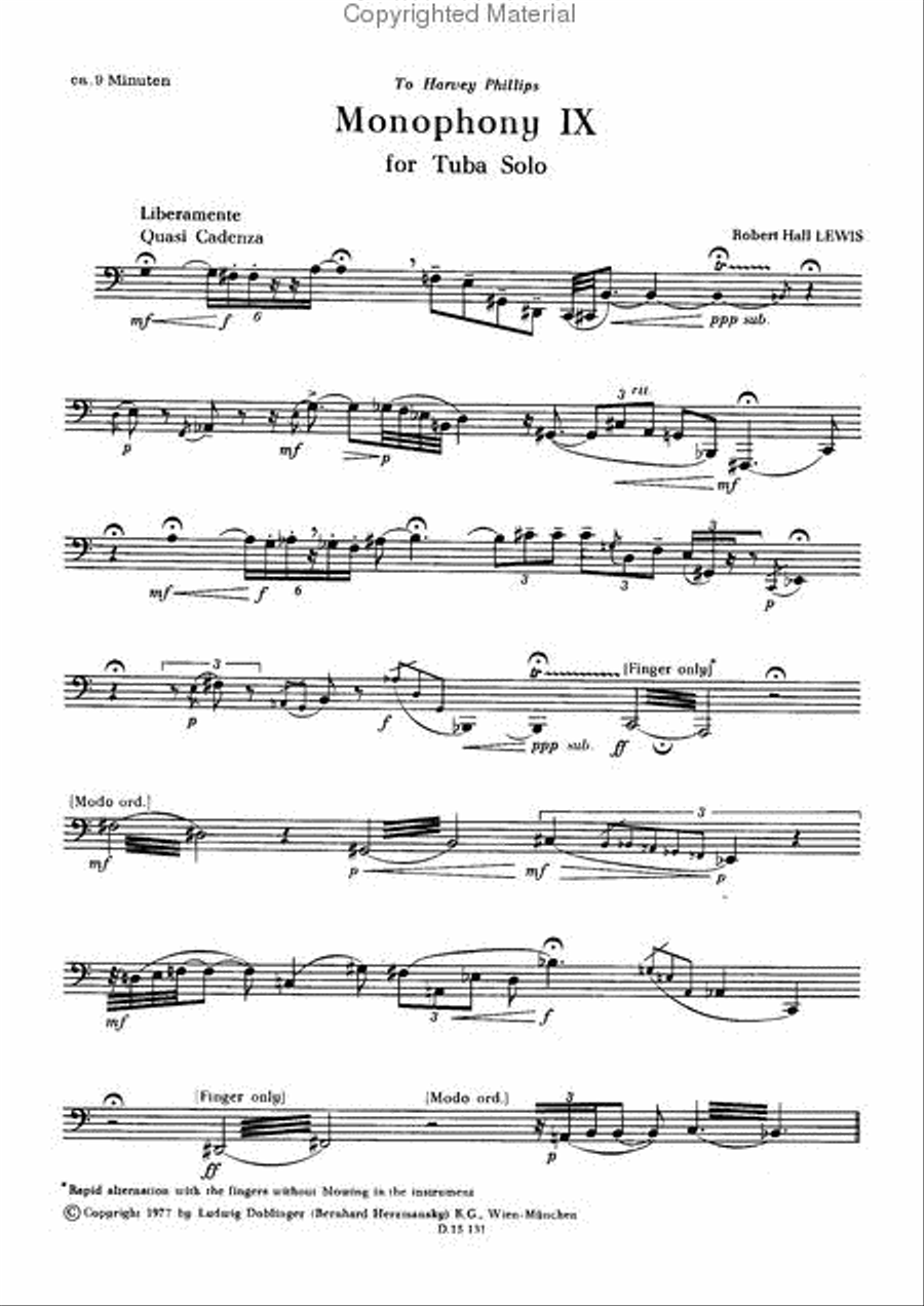 Monophony IX Monophony IX TB scores gallery preview page 2
