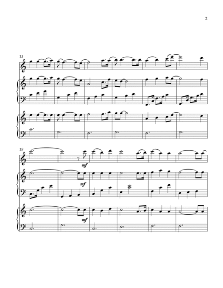Could I Have This Dance Flute scores gallery preview page 3