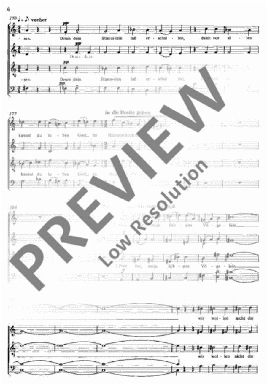 Trost der Nacht 4-Part scores gallery preview page 7