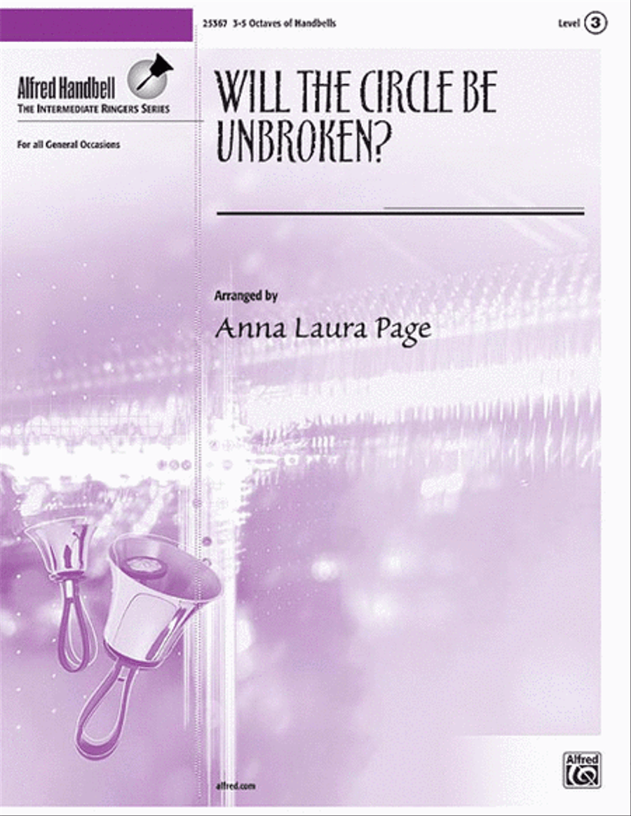Will the Circle Be Unbroken? Handbell Choir scores gallery preview page 1