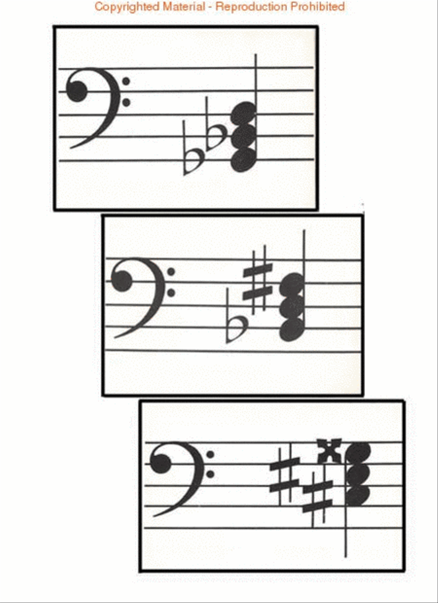 Flash Cards, Augmented Triads, Per Set