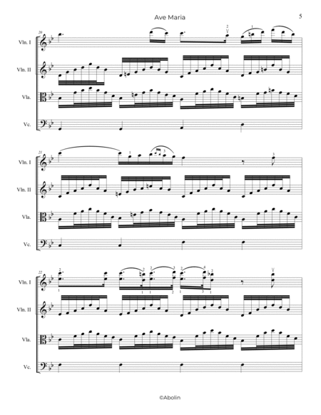 Schubert: Ave Maria - String Quartet image number null