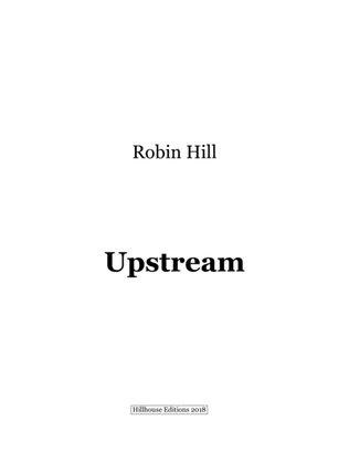 Book cover for Upstream (solo classical guitar)