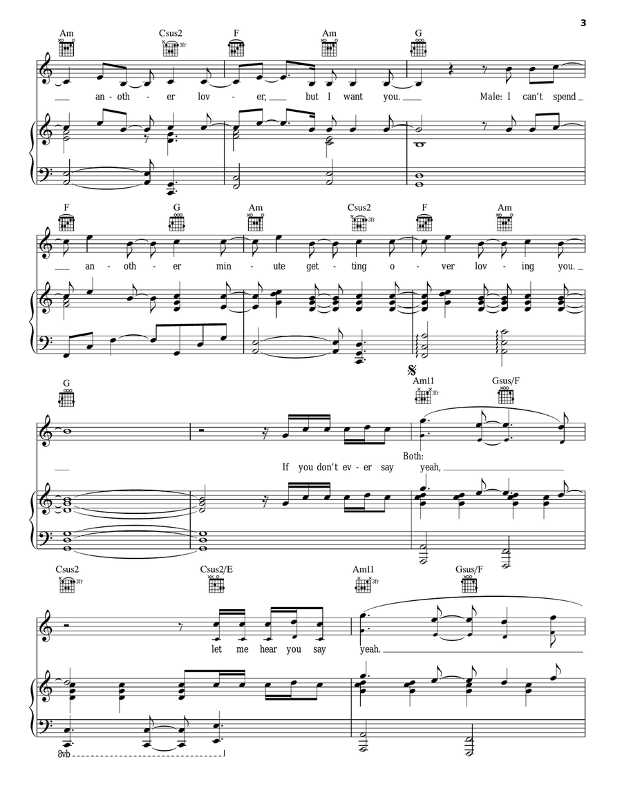 My Heart Is Open Acoustic Guitar scores gallery preview page 3