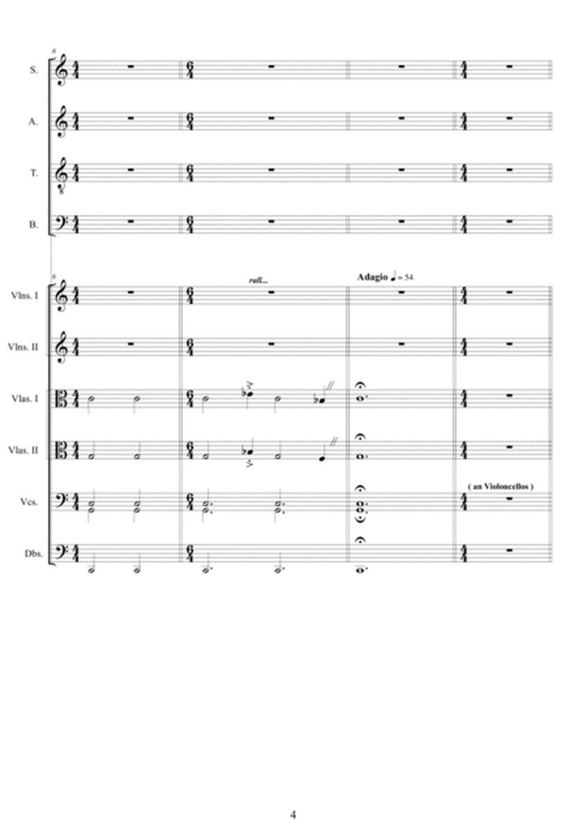 Miserere - psalm51 - Chorus SATB and string orchestra image number null