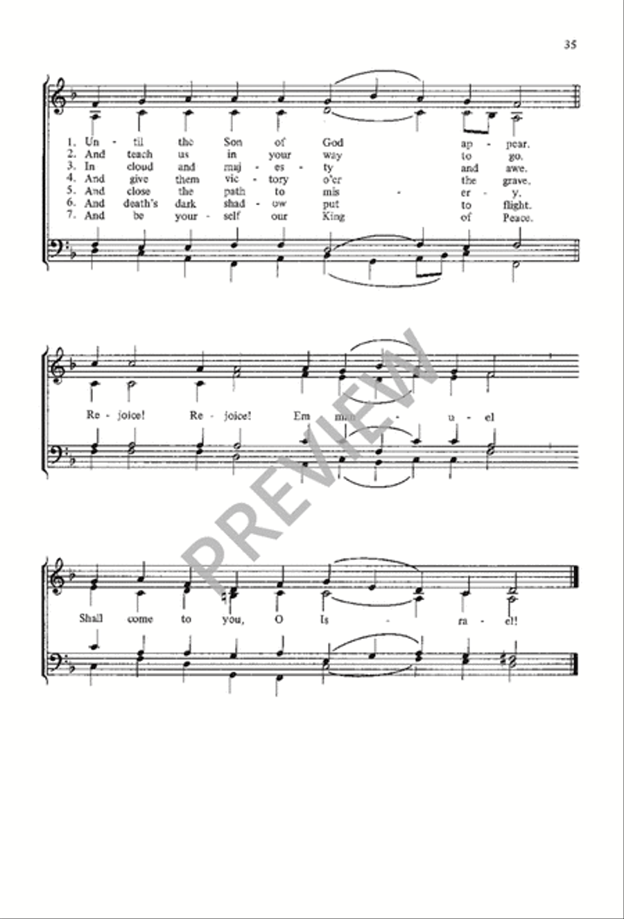 A Choir Book for Advent A Choir Book for Advent 4-Part scores gallery preview page 37