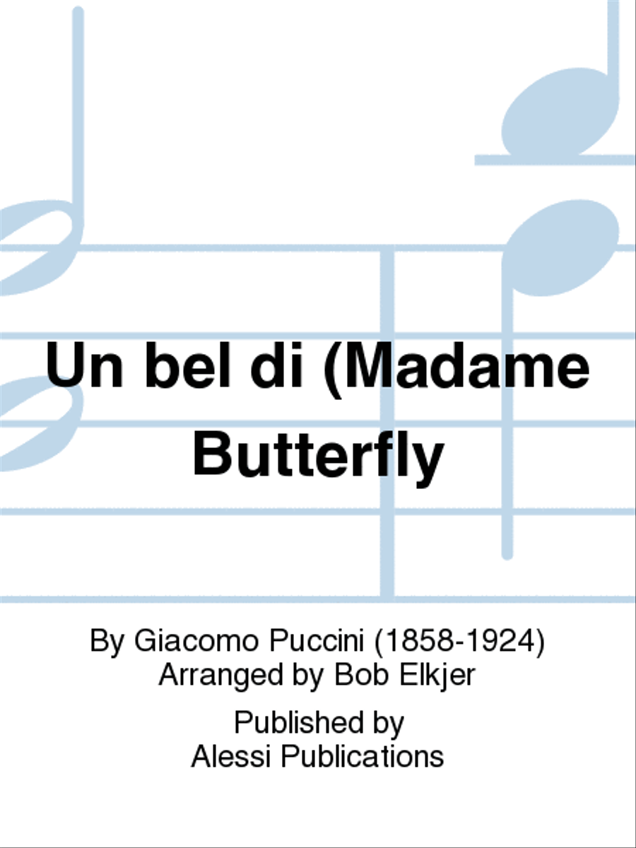 Un bel di (Madame Butterfly Piano Accompaniment scores gallery preview page 1