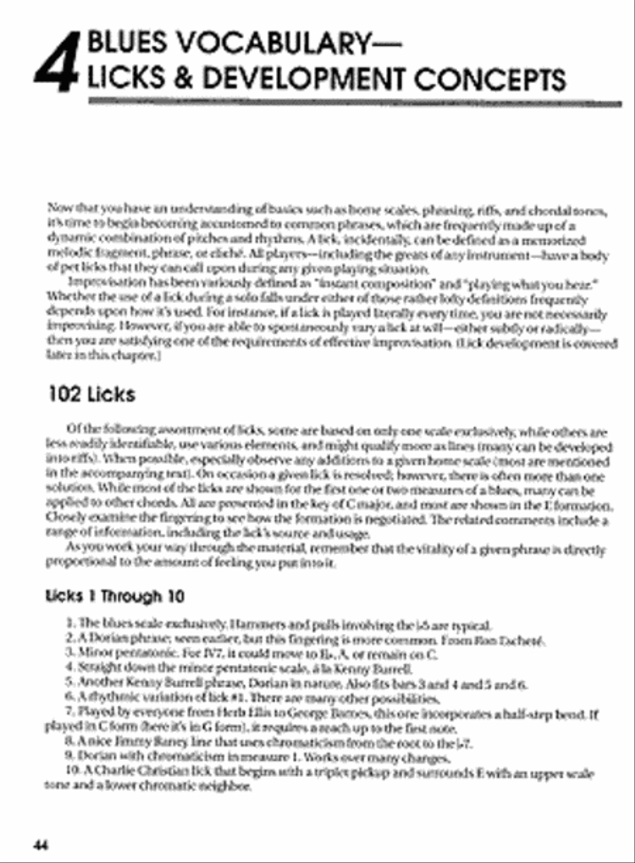 All Blues Soloing for Jazz Guitar Electric Guitar scores gallery preview page 5