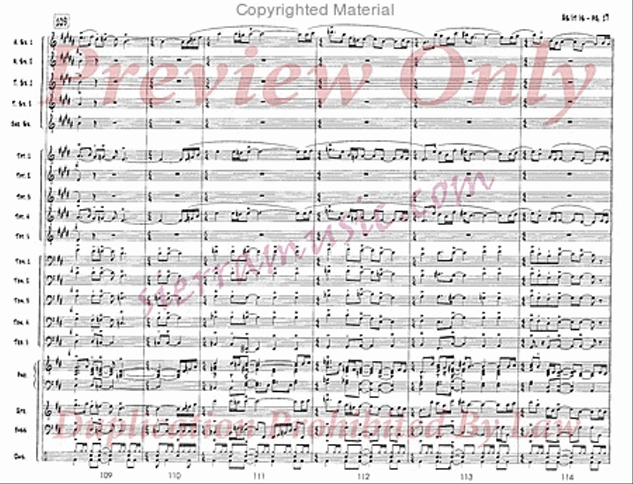 As It Is As It Is Jazz Ensemble scores gallery preview page 18