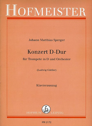Book cover for Konzert D-Dur fur Trompete und Orchester/ KlA