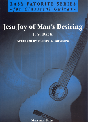 Book cover for Jesu, Joy Of Man's Desiring for Easy Guitar