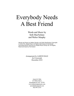 Everybody Needs A Best Friend
