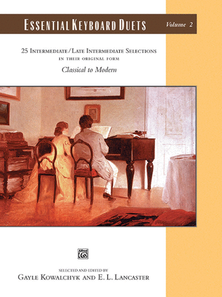 Book cover for Essential Keyboard Duets, Volume 2