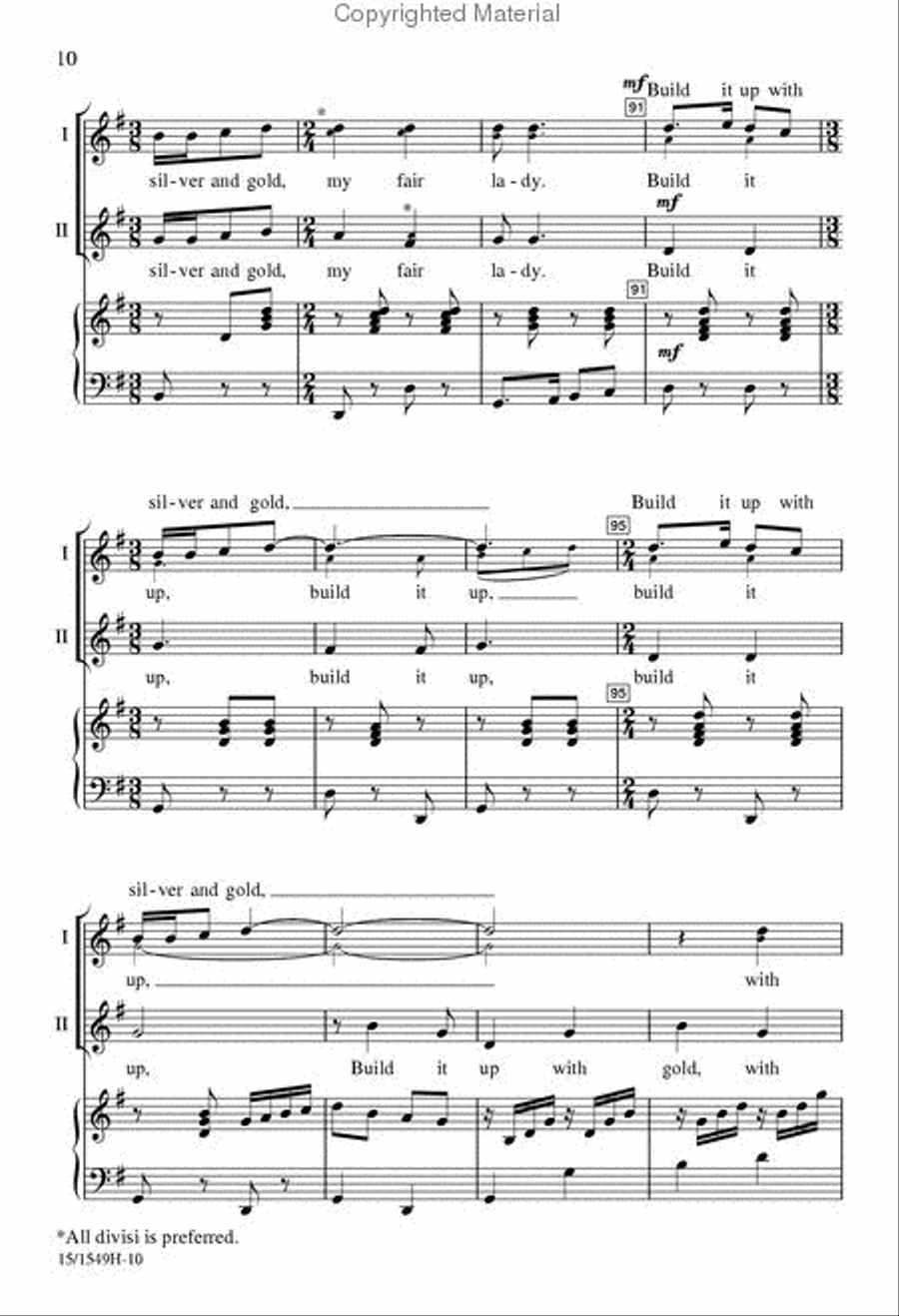 Playground Tunes 2-Part scores gallery preview page 9