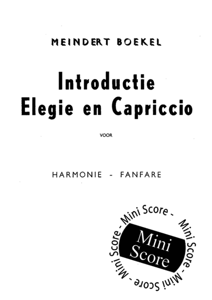 Introductie Elegie and Capriccio