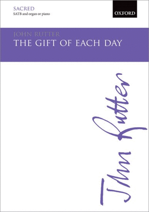 Book cover for The gift of each day