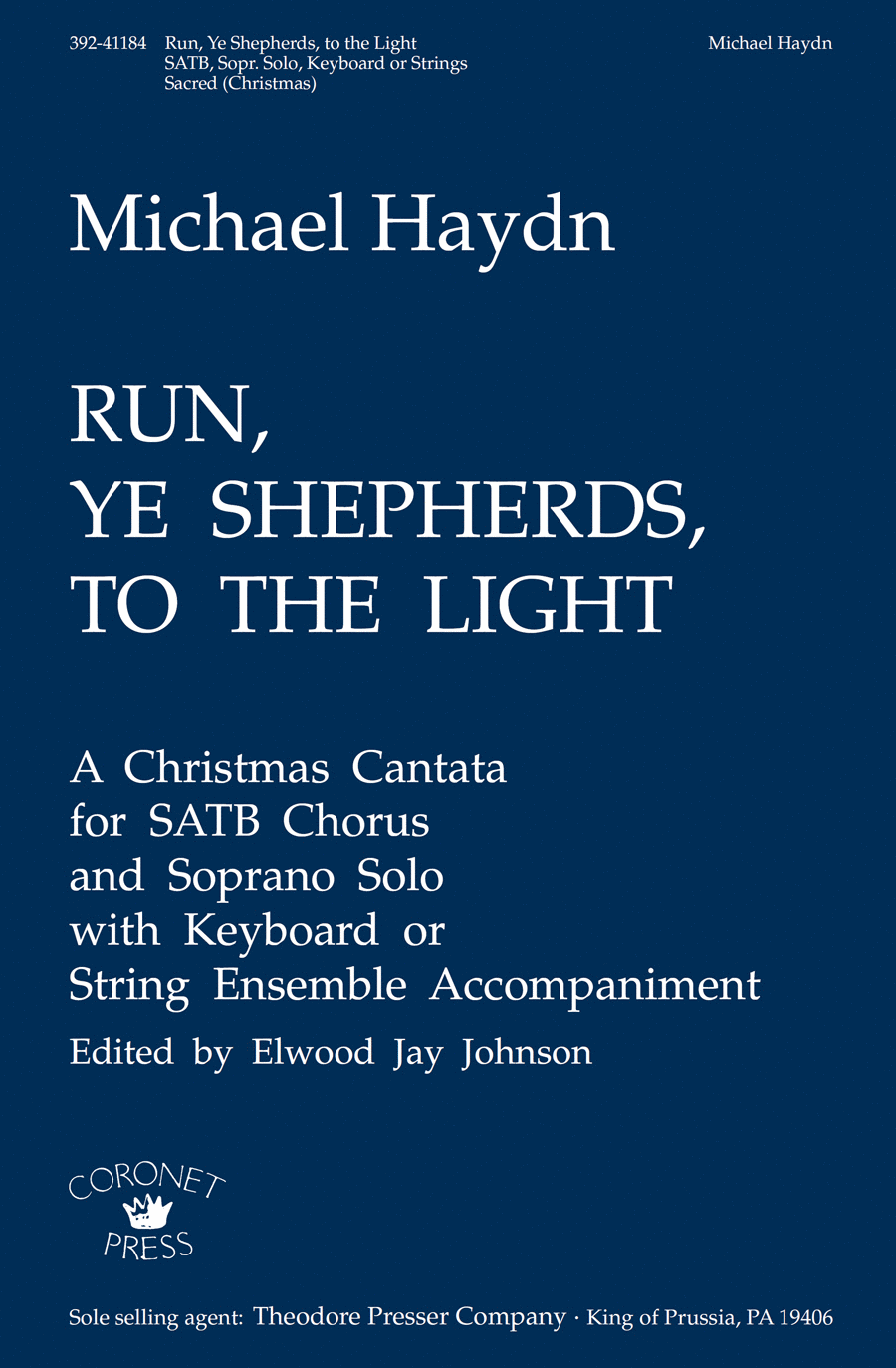 Run, Ye Shepherds, to the Light