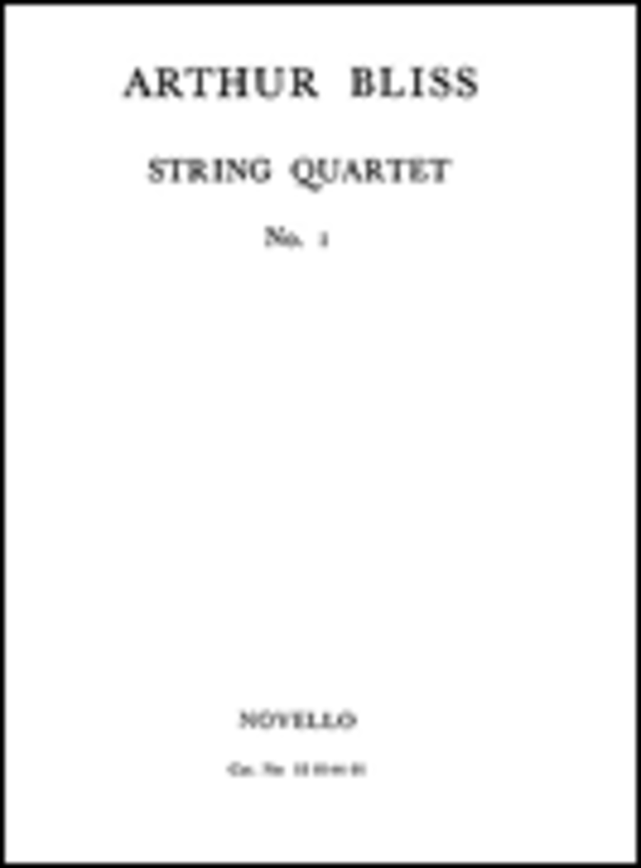 Bliss: String Quartet No.1 (Score)