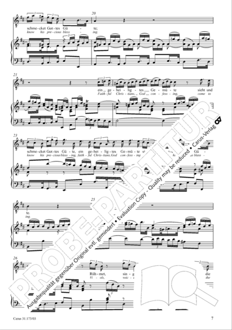 Exalted flesh and blood (Erhohtes Fleisch und Blut) 4-Part scores gallery preview page 8