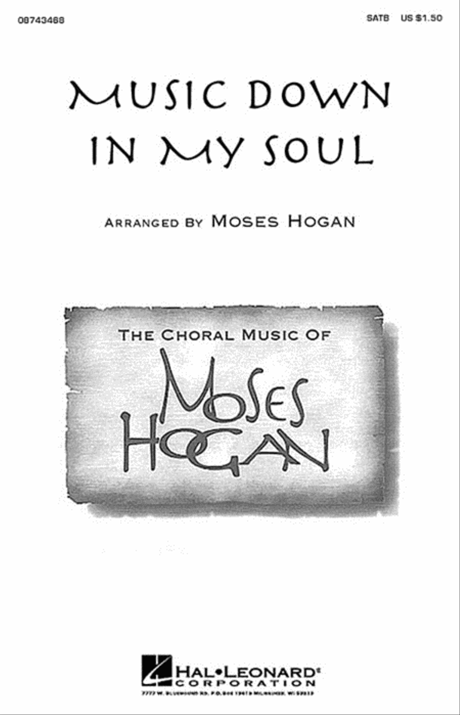 Music Down in My Soul 4-Part scores gallery preview page 1