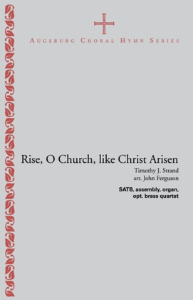 Book cover for Rise, O Church, like Christ Arisen