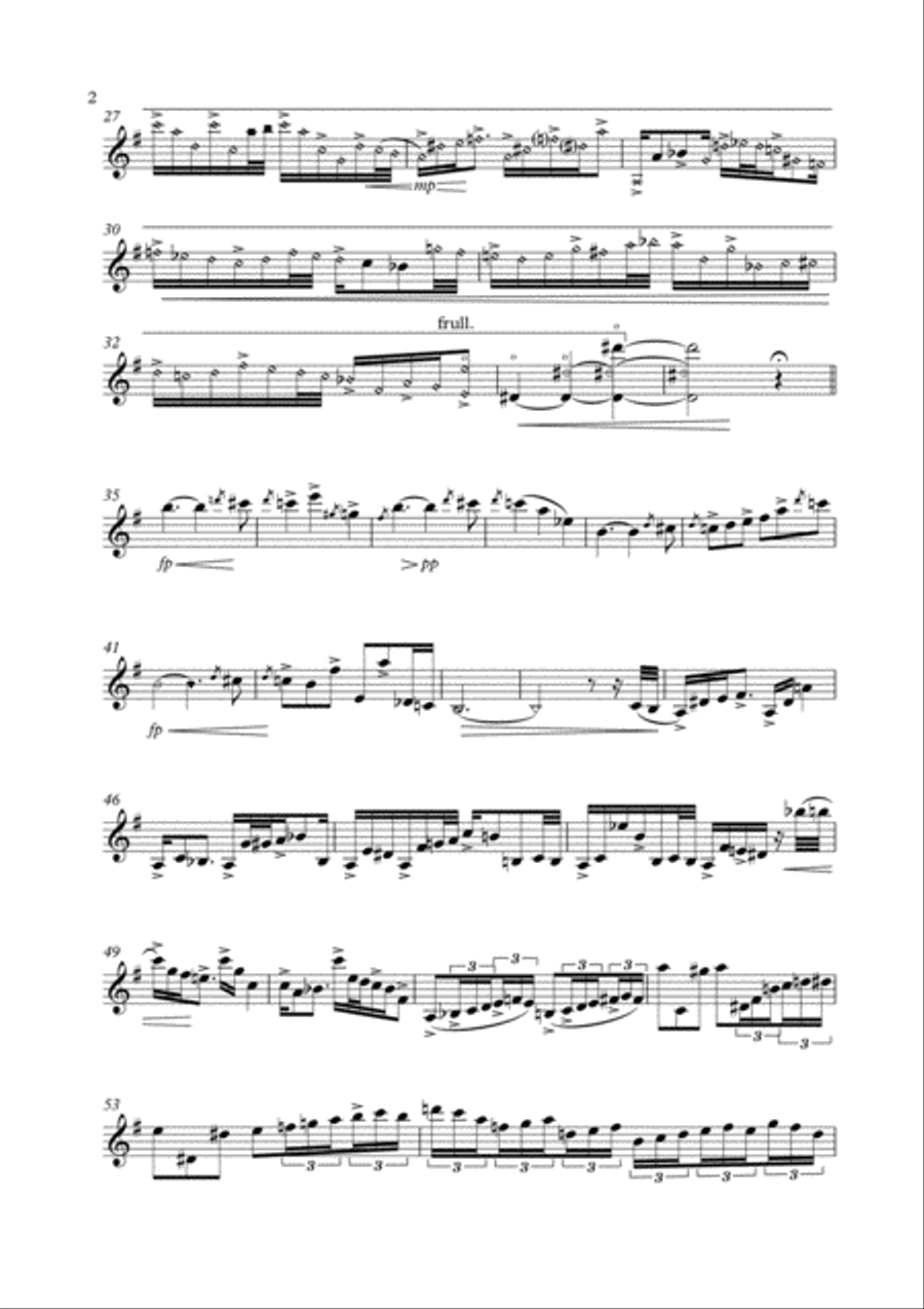 Inhad Inhad Baritone Saxophone scores gallery preview page 4
