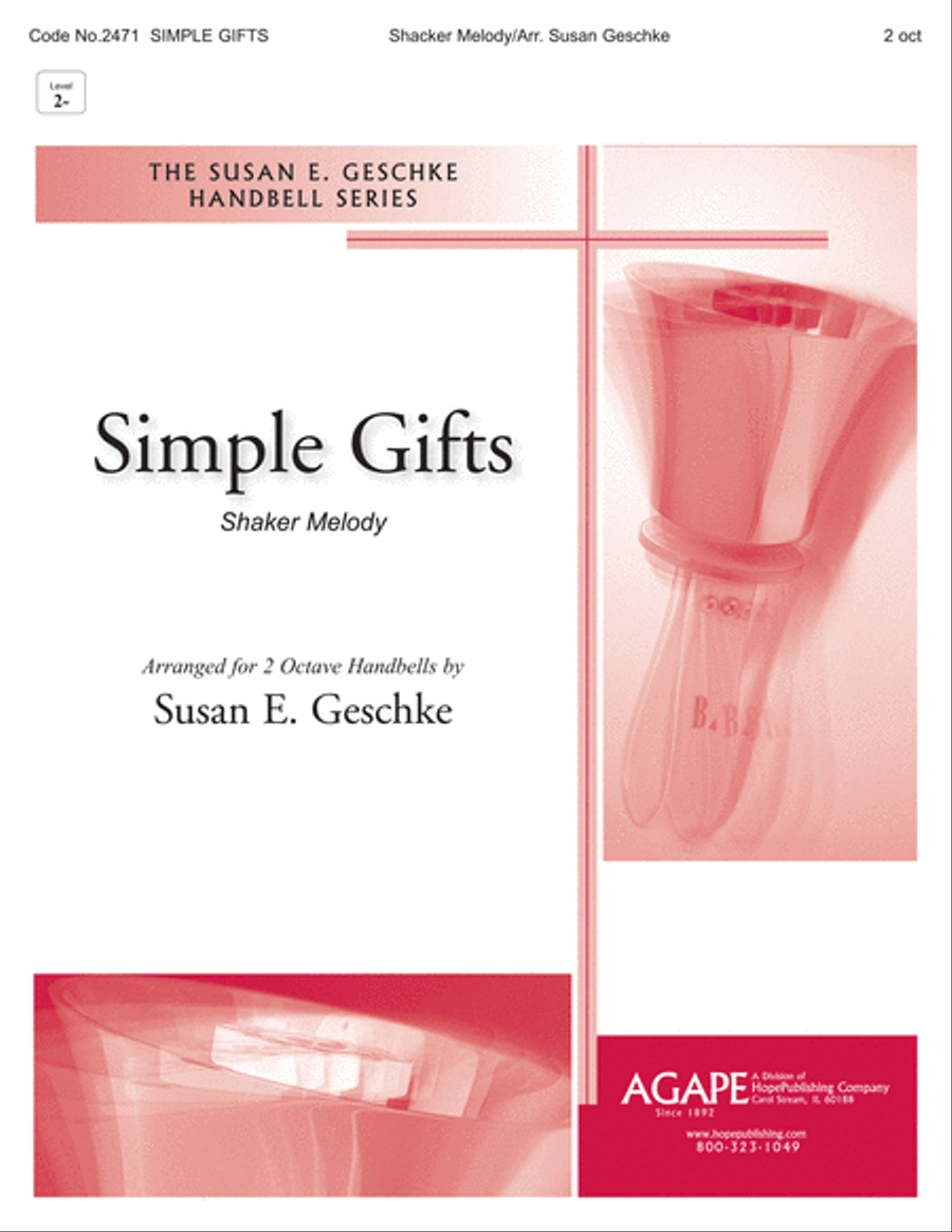 Simple Gifts 2-Octaves scores gallery preview page 1