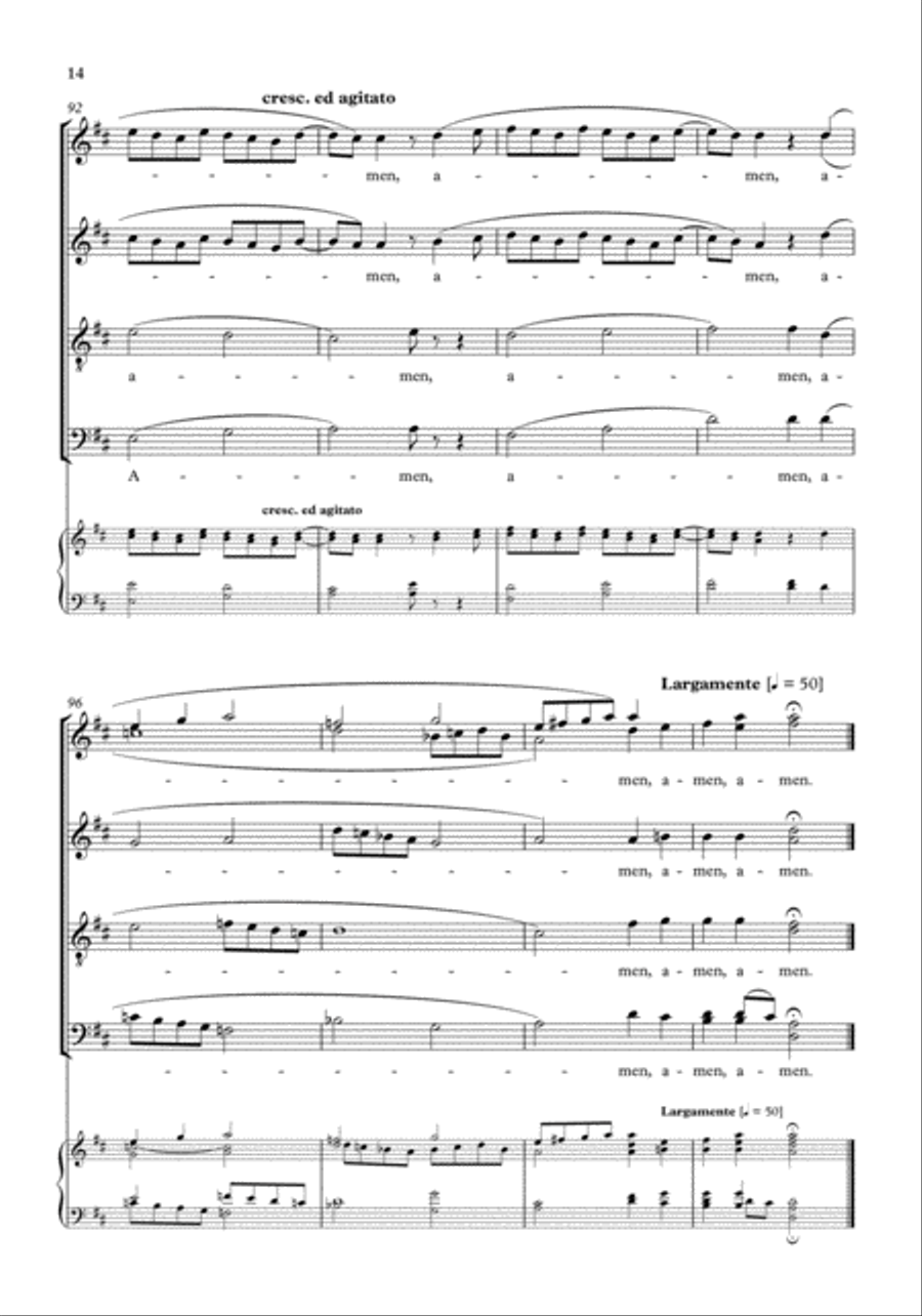 Psalm 57 Psalm 57 4-Part scores gallery preview page 5
