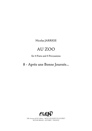 Book cover for Au Zoo - 8 - Apres une Bonne Journee