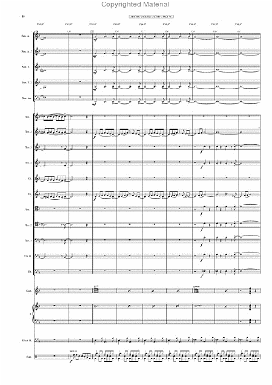 Adichats boussu Jazz Ensemble scores gallery preview page 17