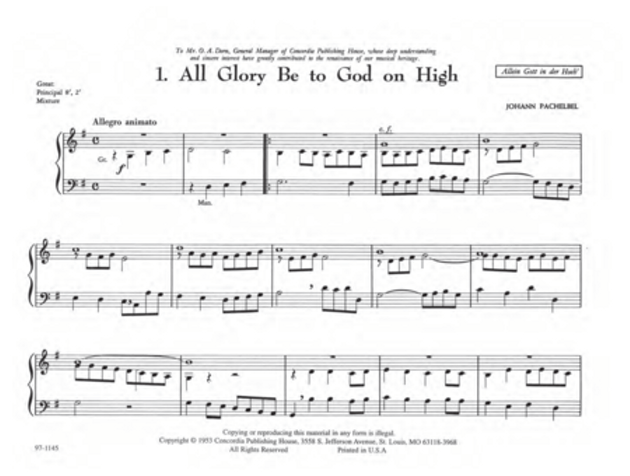 The Parish Organist, Part 01 (Tunes A-G) Organ scores gallery preview page 6