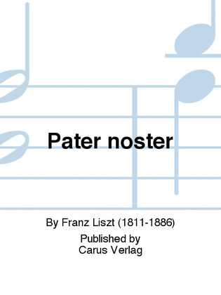 Book cover for Pater noster