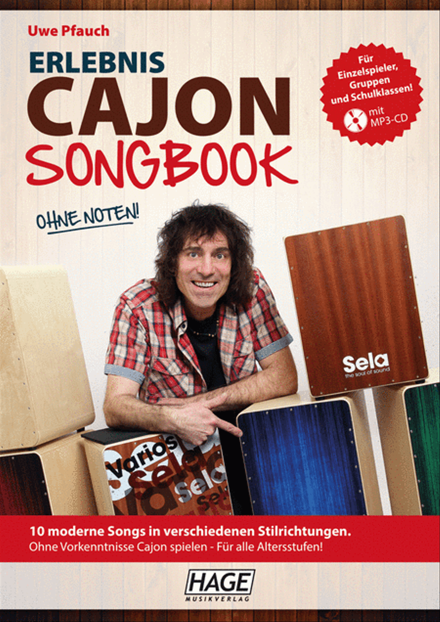 Erlebnis Cajon Songbook