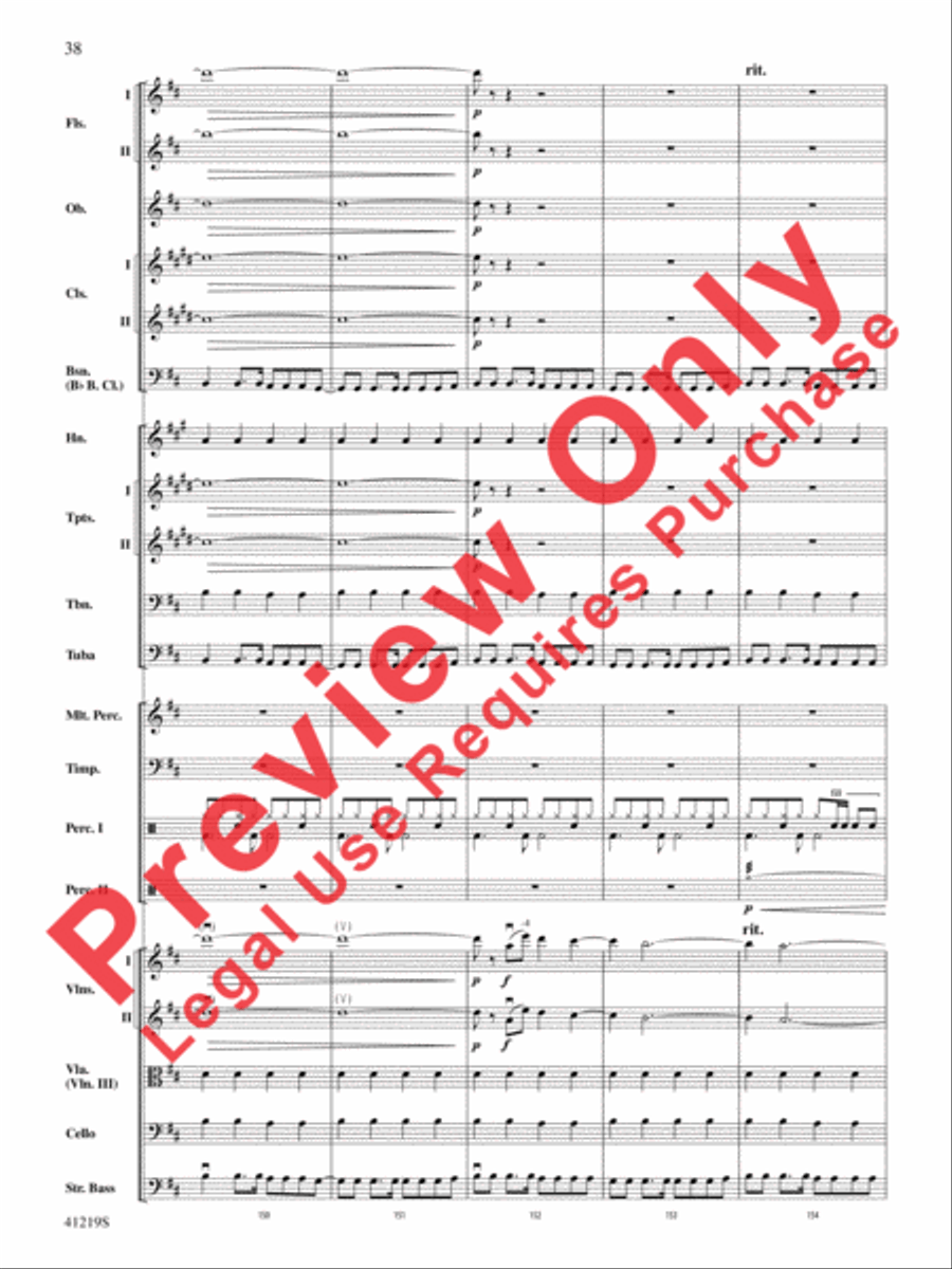 Led Zeppelin Reunion Full Orchestra scores gallery preview page 39