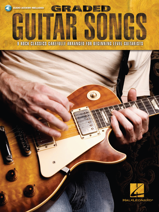 Book cover for Graded Guitar Songs