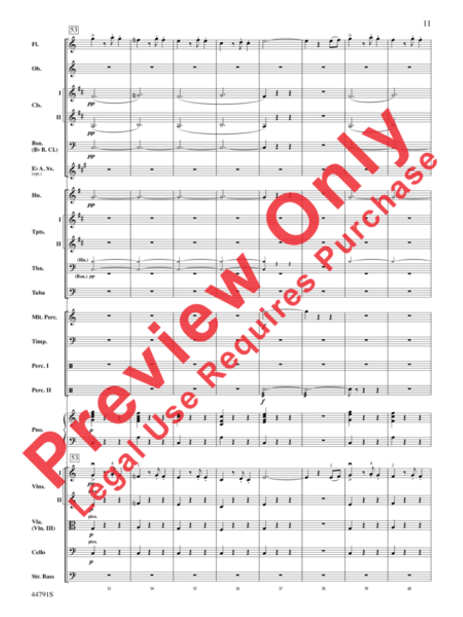 Danse des Ghazies Full Orchestra scores gallery preview page 12