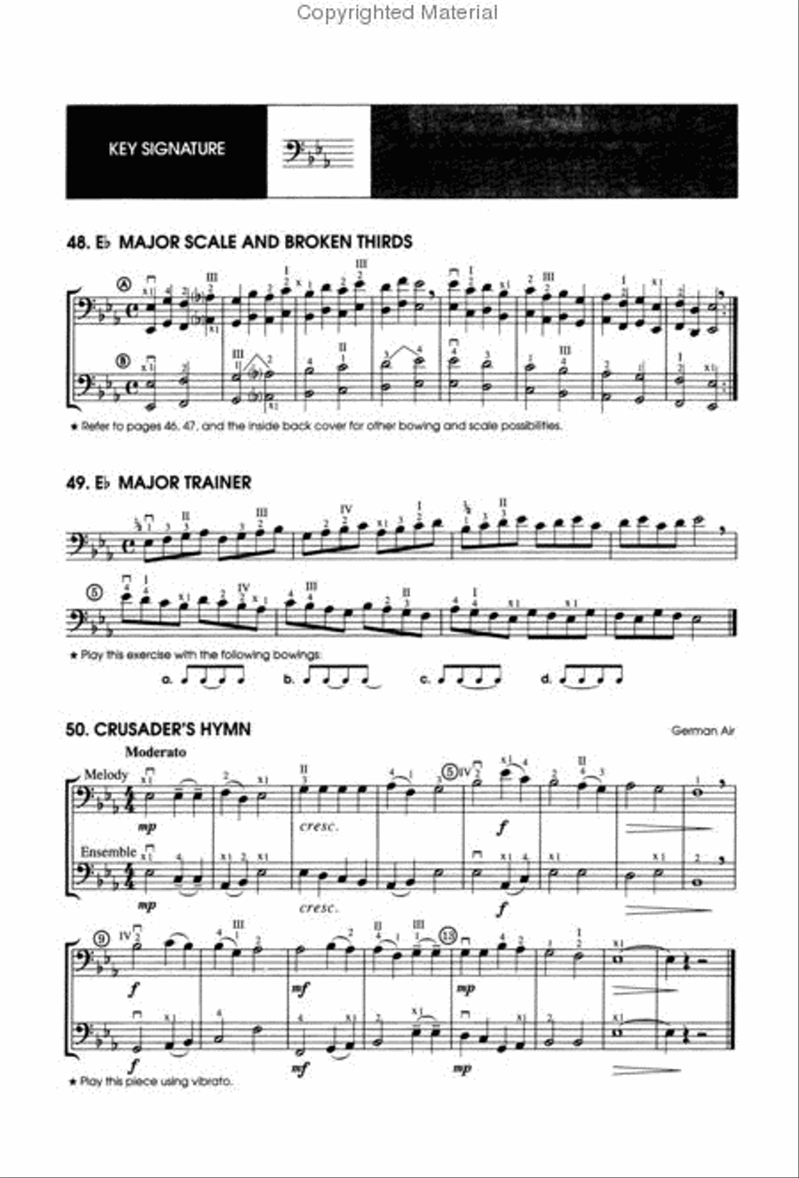 All For Strings Book 3 - Cello String Orchestra scores gallery preview page 2
