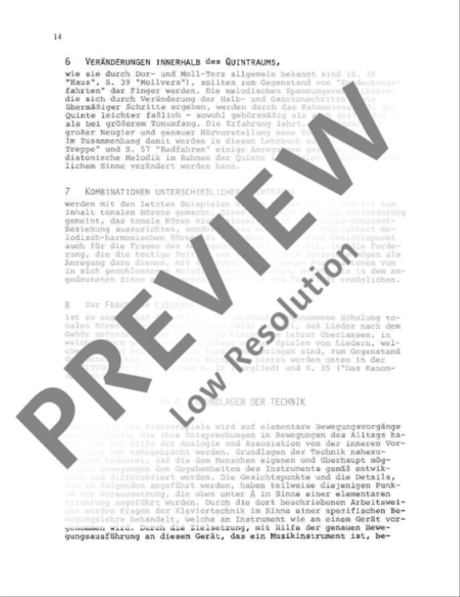 Zwei Hände - Zwölf Tasten Piano Solo scores gallery preview page 15
