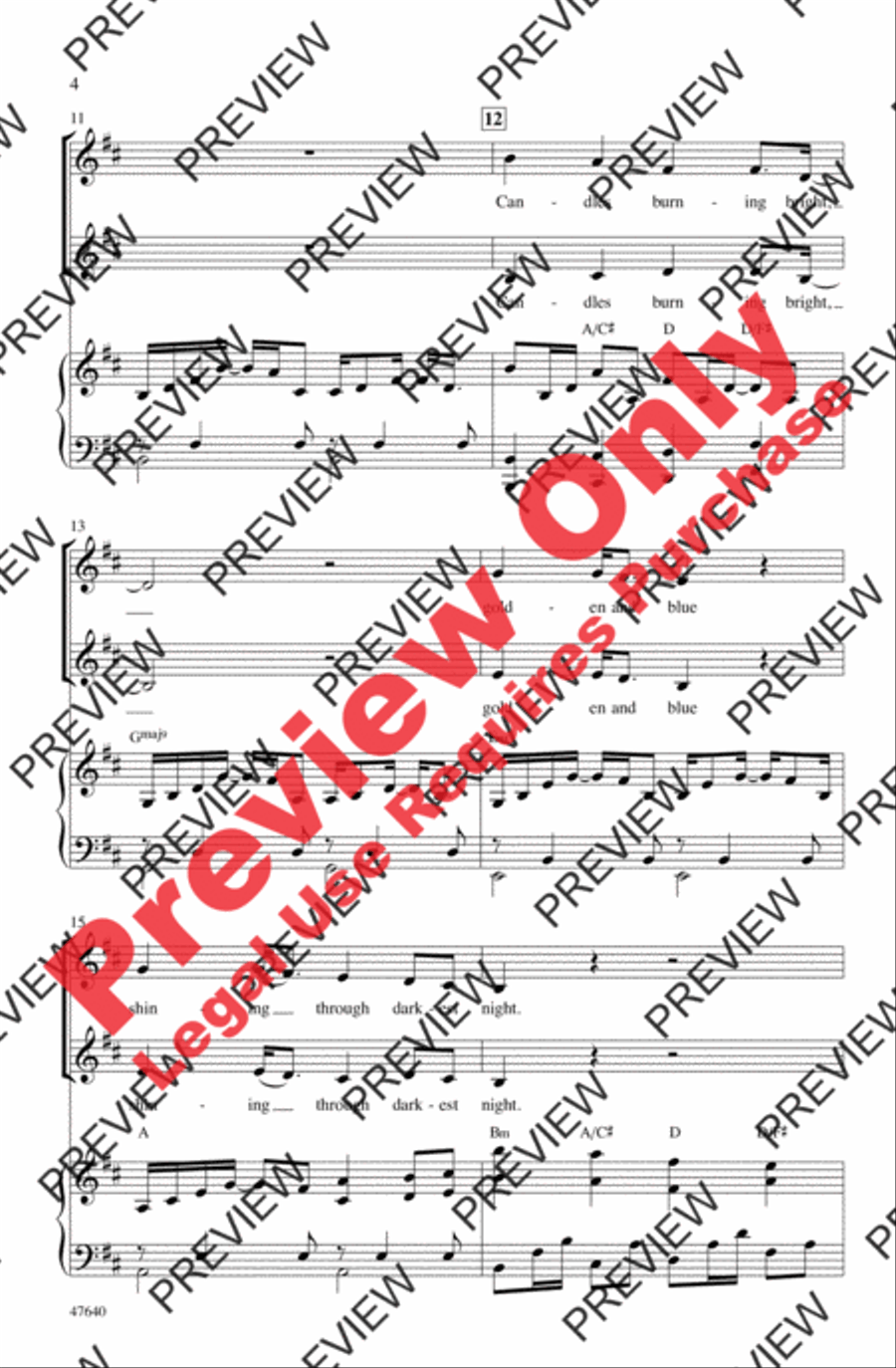 Light 2-Part scores gallery preview page 4