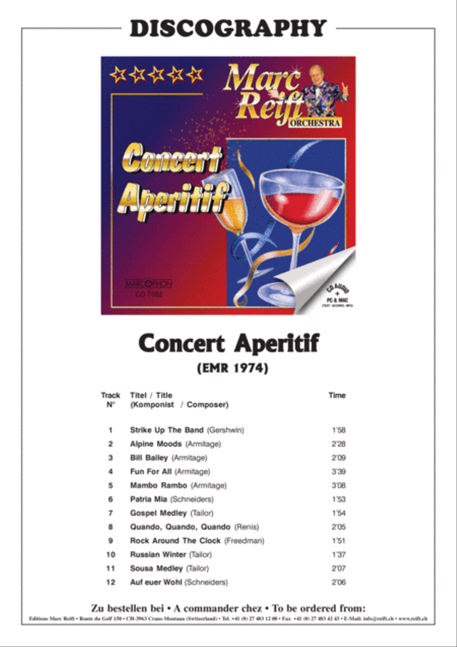 Concert Aperitif Concert Band scores gallery preview page 2