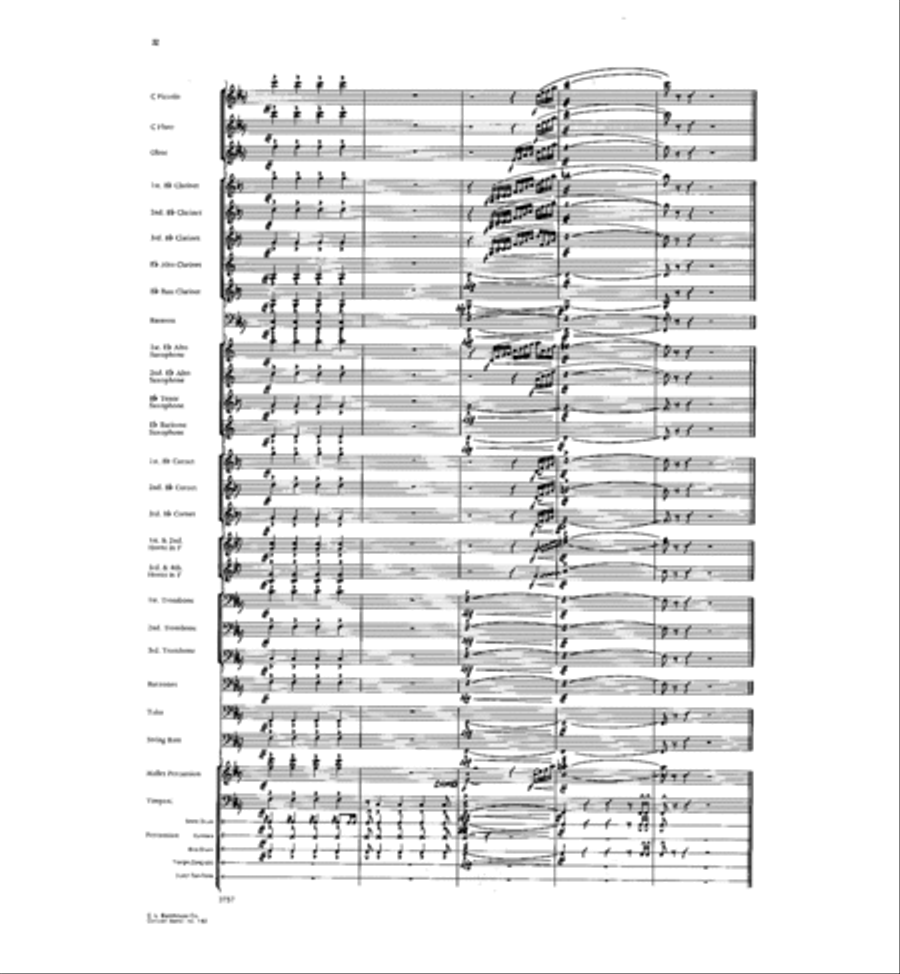 Declaration, Ballade & Finale Concert Band scores gallery preview page 31