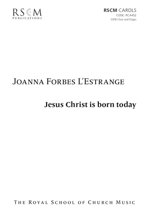 Book cover for Jesus Christ is born today