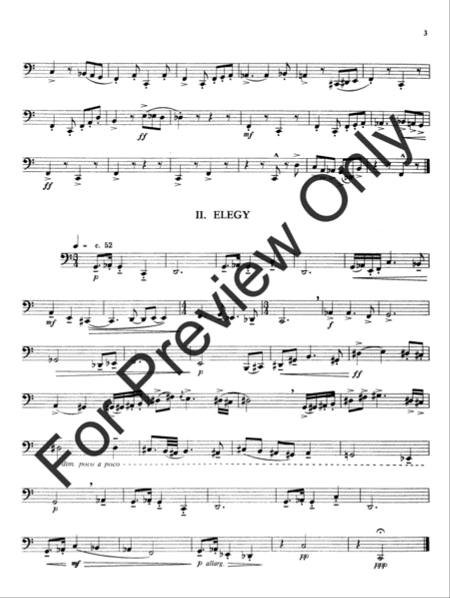 Diverse Moments #1 Tuba scores gallery preview page 5