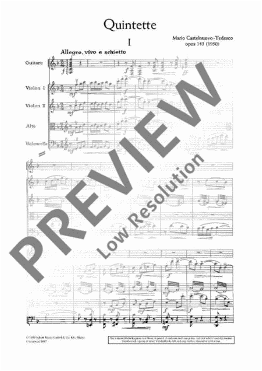 Quintet F Major Cello scores gallery preview page 4
